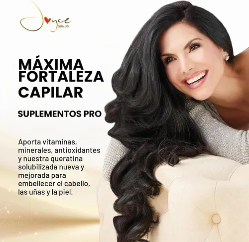 Vista 2 de Joyce Giraud Ultimate - Suplementos para fortalecer el cabello, 60 cápsulas