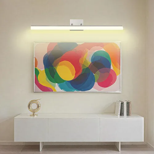 Vista 5 de Luz LED de tocador de 36 pulgadas, regulable 3000K-5000K 5CCT moderna accesorio de iluminación de tocador de maquillaje, barra de luz ajustable