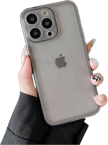 Vista 9 de ZTOFERA Funda para iPhone 7/8/SE 5.5 pulgadas, linda funda de silicona suave transparente con parachoques retro de color transparente a prueba