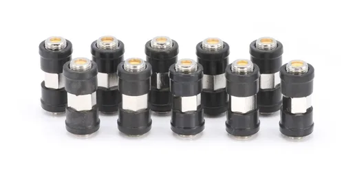 Vista 3 de THE CIMPLE CO Conectores de cable coaxial para interiores y exteriores para RG11, RG58, RG59, RG6 - Empalme coaxial F81 hembra a hembra - Acoplador