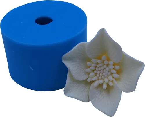 Vista 16 de Molde de silicona de flor de rosa 3D, moldes de flores epoxi, decoración de manualidades, molde de cera de vela, molde de silicona para pastel