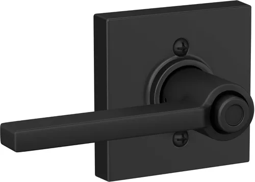 Vista 61 de Schlage F51A LAT 716 Latitude - Manija de puerta con bloqueo de entrada con llave, en acabado de bronce envejecido