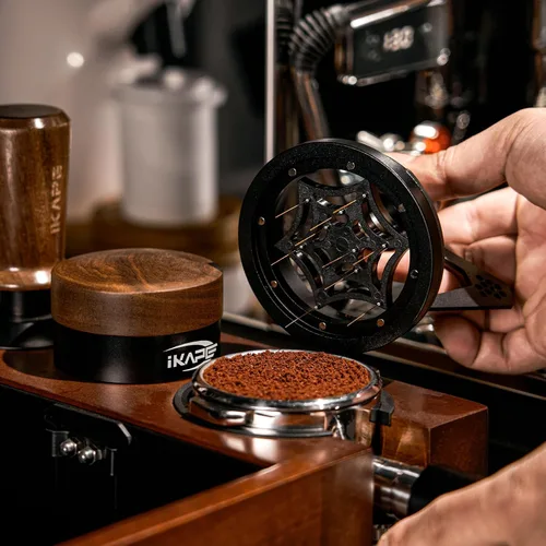Vista 5 de IKAPE Herramienta de distribución WDT de 51mm con cepillo de limpieza