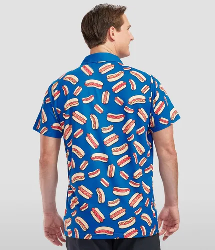 Vista 3 de Tipsy Elves Golf Shirts for Men - Performance Athletic Fit Men's Golf Polo Shirts for Men