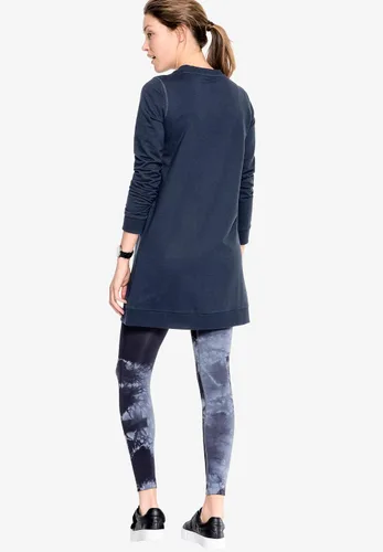 Vista 4 de Ellos Sudadera tipo túnica Love de talla grande para mujer