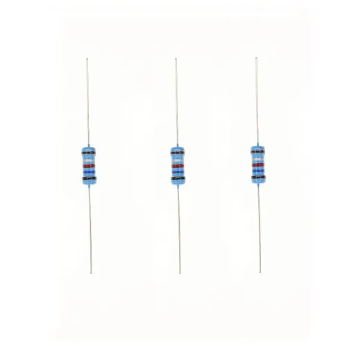 Vista 123 de 100PCS 1 vatios 1W 0R1 0.1 ohmios 1% resistencia de película metálica