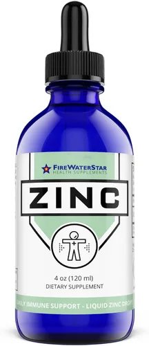 Vista 7 de Gotas de zinc líquido, zinc iónico, 2 onzas, 30 porciones, alta dosis de 45 mg de sulfato de zinc (15 mg de zinc elemental), orgánico, sin OMG