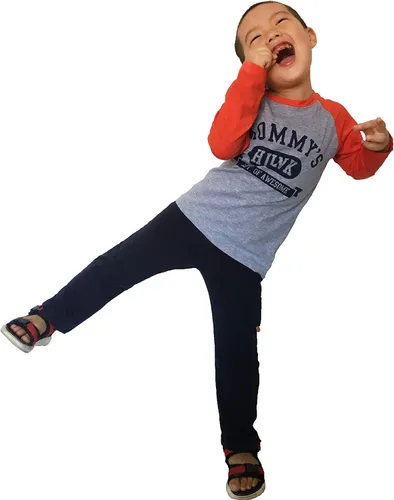 Vista 3 de Coralup Conjunto unisex de algodón de 2 piezas de camisa y pantalones de manga larga para niños pequeños
