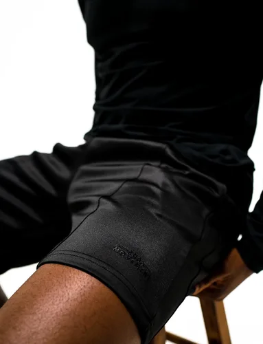 Vista 2 de SHBA Movement Men's 7" Everyday Comfort Athletic Shorts - Workout Training Running Lifestyle Gym Pants with Pockets