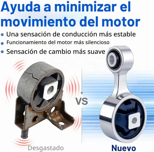 Vista 3 de Juego de montaje de motor de motor de 3 piezas compatible con Civic 2012