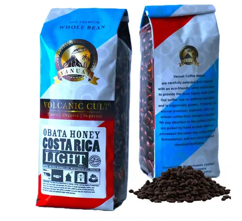 Vista 18 de Café de grano entero tostado ligero Volcanic Cult Vanuat Organic Supreme Finest Artisan Coffee ofrece una amplia selección de opciones de café