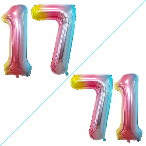 Vista 130 de Goer, conjunto de globos de papel aluminio para decoraciones de cumpleaños, globos de las letras de feliz cumpleaños y de números Oro