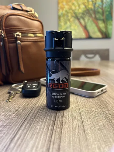 Vista 5 de Redd, Tactical OC/CS - Spray de pimienta - cono abatible (2 onzas)