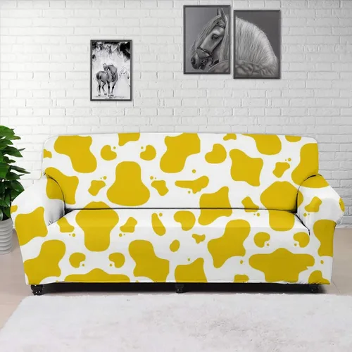Vista 9 de Forchrinse Funda de sofá con estampado navajo africano para sofá de 1 cojín, funda elástica para sofá, protector de muebles para casa rural, hogar