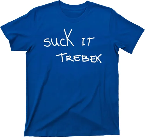 Vista 2 de Suck It Trebek T Shirt Celebrity Jeopardy Saturday Night Live SNL Tee