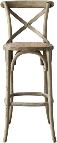 Vista 4 de Modway Taburete Gear Bar con Acabado Gris EEI-5668-GRY
