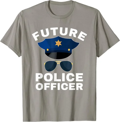 Vista 18 de Camiseta de policía para niños con texto en inglés «Proud Cop Dad»