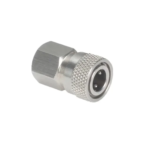 Vista 3 de Universal 1/8 BSPP hembra Foster adaptador de desconexión rápida PCP Paintball accesorios de carga de aire