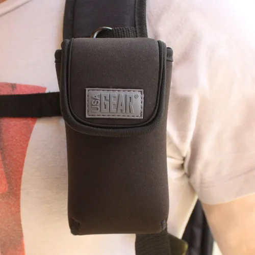 Vista 7 de USA Gear Funda de gafas de seguridad para gafas protectoras con presilla reforzada para cinturón y mosquetón