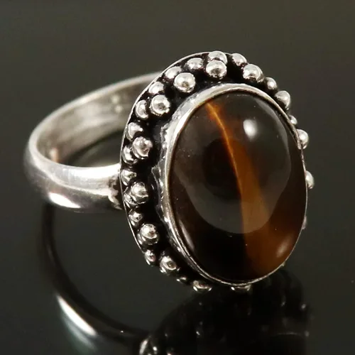 Vista 2 de Goyal Exports SRG194G - Anillo de plata de ley 925, hecho a mano para mujer, artículo de regalo