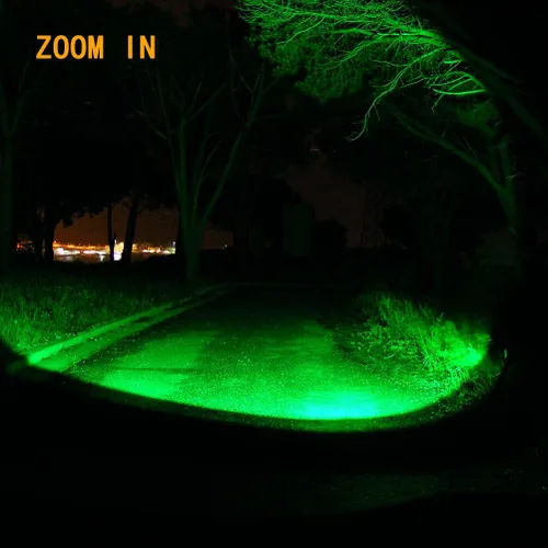 Vista 2 de Módulo de luz roja original luz verde luz blanca IR850 LED para linternas de caza KL52Plus (módulo de luz LED verde)