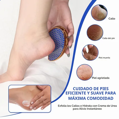 Vista 6 de OUKEYA Crema de urea 42% para secar la piel áspera 5.29 oz, con lima de pie