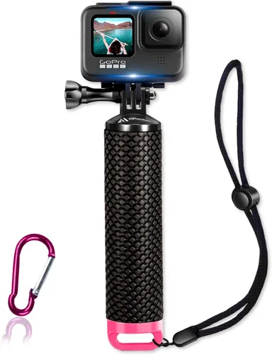 Vista 12 de Floating Hand Grip Waterproof Monopod for GoPro Hero 13 12 11 10 9 8 7 6 5 Azul
