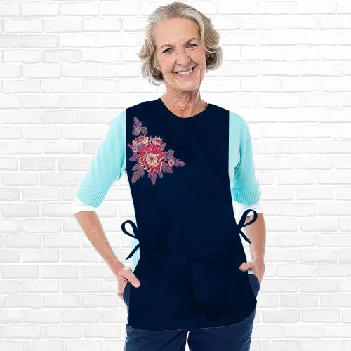 Vista 6 de Classy Pal Delantales para mujer con bolsillos, talla grande, mandiles para mujer
