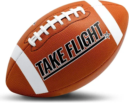 Vista 2 de TAKE Flight Football, pelota de juego oficial (ECO-Leather)