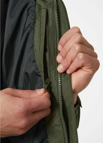 Vista 8 de Helly-Hansen Dubliner - Chaqueta impermeable para hombre con capucha plegable