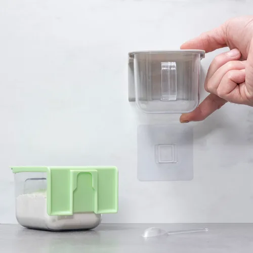 Vista 12 de Recipientes de Cocina Adhesivos Extraíbles Handstore InnovaGoods 2
