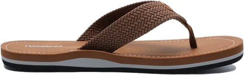 Vista 4 de Harssidanzar Chanclas con punta para los dedos, zapatillas de hombre, informales, zapatillas de surf, zapatillas de playa, baño, verano