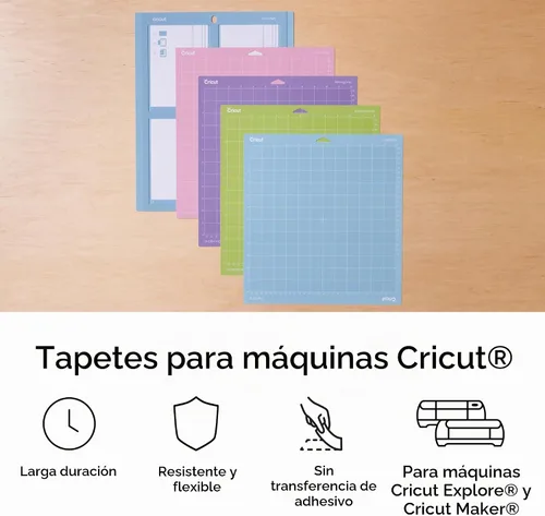 Vista 2 de [Usado] Alfombrilla de corte Cricut StrongGrip de 12 x 12 pulgadas, alfombrilla para manualidades para Cricut Maker y Explore, uso