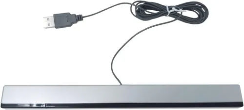 Vista 2 de joleully Tuboopy Dolphin Bar USB Wii Sensor Bar, PC Wii Infrared Ray Motion Sensor Bar for Nintendo WiiWii U Console Compatible with PC
