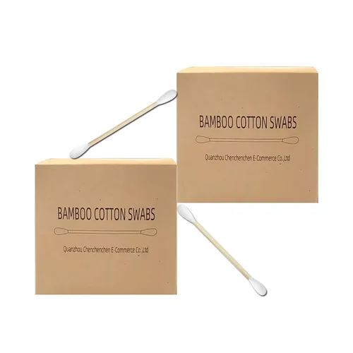 Vista 8 de Hisopos de algodón con palos de madera/brote de algodón biodegradable 1125pcs