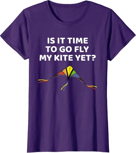 Vista 89 de Kite Flying Outdoors Hobby for Adults & Children T-Shirt