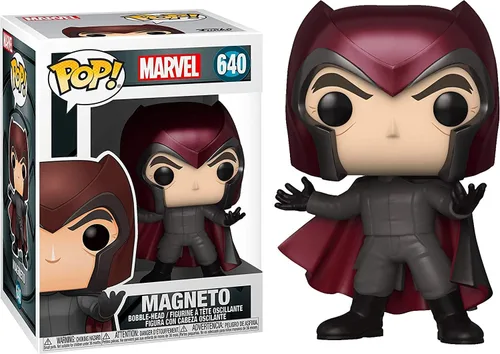 Vista 2 de POP Marvel: X-Men 20th Anniversary – Magneto Funko Pop! Figura de vinilo (con funda protectora compatible con Pop Box), multicolor, 3.75 pulgadas