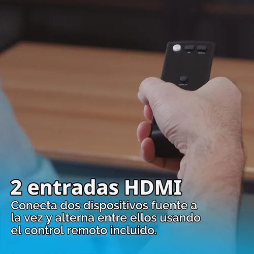 Vista 3 de Nyrius Aries Home+ - Transmisor y receptor de entrada HDMI inalámbrico 2X para transmisión de video HD 1080p 3D y audio digital desde caja de cable