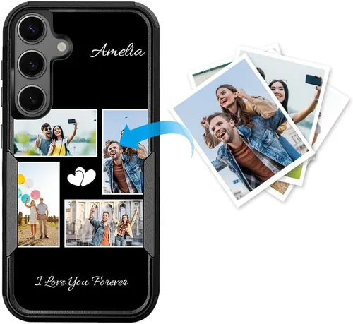 Vista 74 de Funda de teléfono personalizada para Galaxy S20 FE 5G, funda para teléfono multifoto, funda protectora resistente de doble capa a prueba de golpes