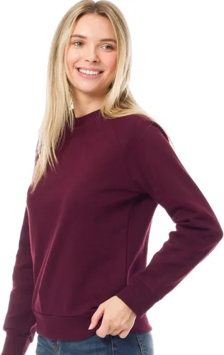 Vista 65 de Design by Olivia Sudadera básica suave y cómoda de cuello redondo para mujer, ropa de otoño