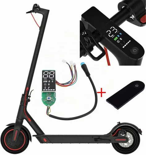 Vista 2 de Alomejor Piezas de scooter eléctrico, ajuste de precisión mejorado, cubierta de interruptor de scooter, placa de circuito de repuesto para viajes