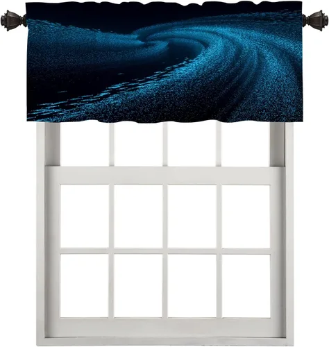 Vista 50 de Cortinas opacas de poliéster multicapa para ventanas de padre e hijo, 2 unidades, 26 x 24 pulgadas