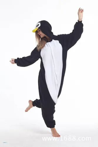 Vista 2 de Pijama unisex de una pieza para disfraz de animal