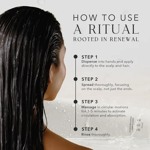 Vista 4 de KIWABI ROOT BEAUTÉ - Acondicionador para el cuero cabelludo – Tratamiento para el crecimiento del cabello y el cuero cabelludo para adelgazamiento