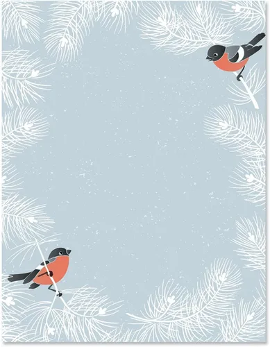 Vista 17 de Current - Papelería navideña de campanas plateadas, para cartas de Navidad o notas escritas a mano, 25 hojas, 8½ x 11 pulgadas, compatible con Bells