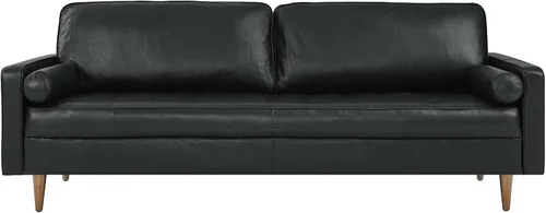 Vista 6 de Modway Valour, sofá de 88 pulgadas, negro