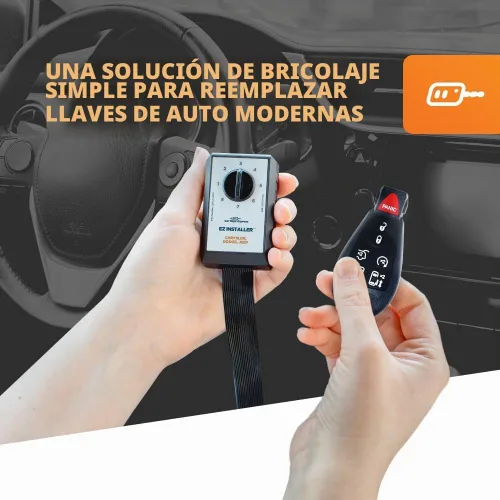 Vista 3 de Programador de llaves simple y llavero para vehículos seleccionados Chrysler, Dodge, Jeep, Ram, Volkswagen