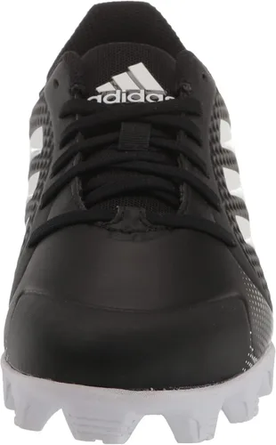 Vista 2 de adidas Purehustle 2 Md - Tenis de béisbol para mujer, Núcleo negro y blanco.