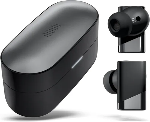 Vista 10 de Status Auriculares inalámbricos Pro X, controlador de altavoz triple, audio de alta resolución con LDAC, 52dB ANC, 6 micrófonos de formación de haz