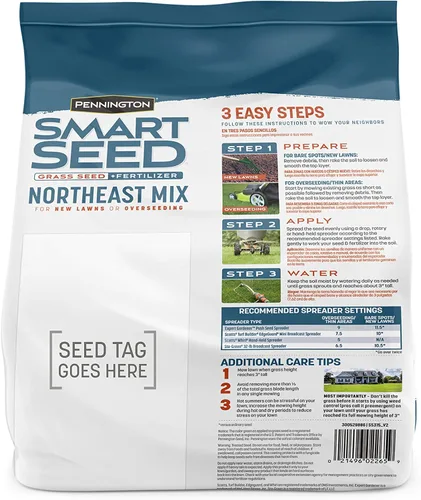 Vista 2 de Pennington Smart Seed Mezcla de césped del noreste 3 libras